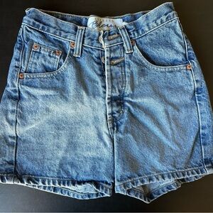 Vintage 1980s Express Bleus Denim Shorts